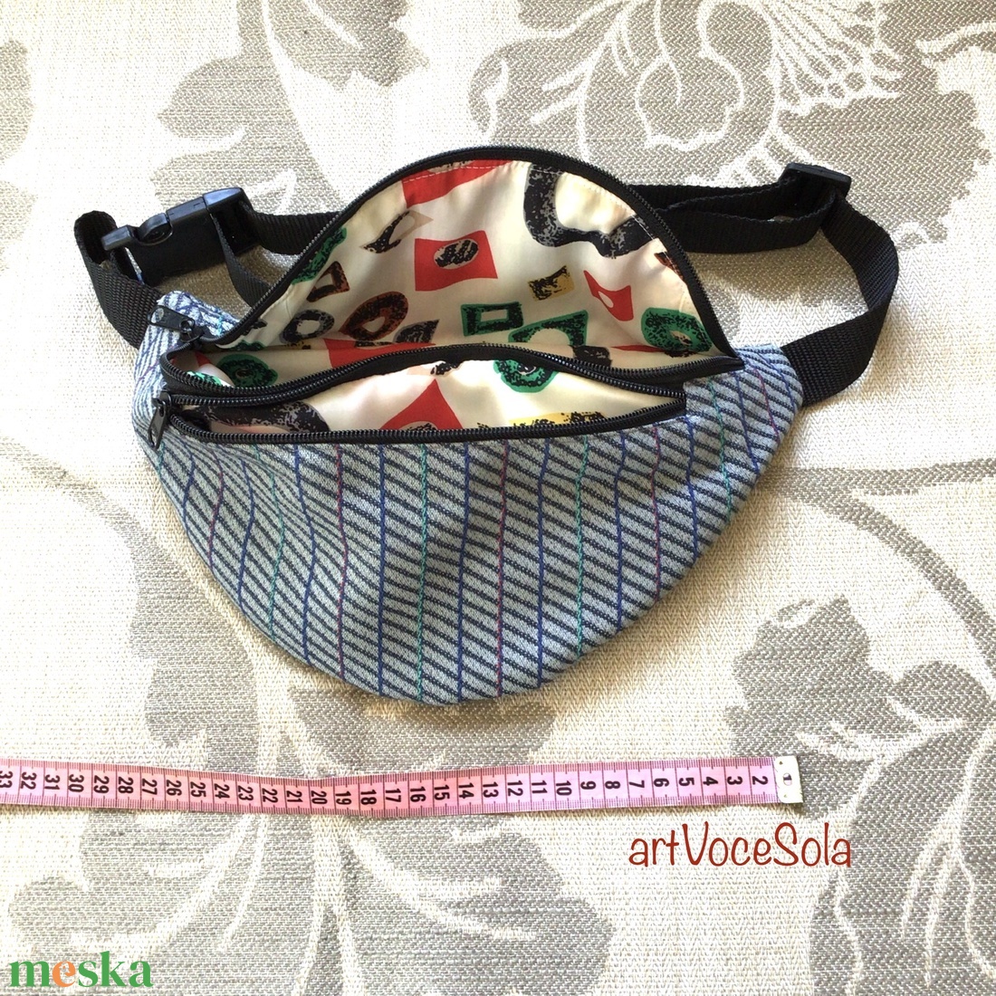 Kéktúra -nagy övtáska - táska & tok - övtáska - Meska.hu