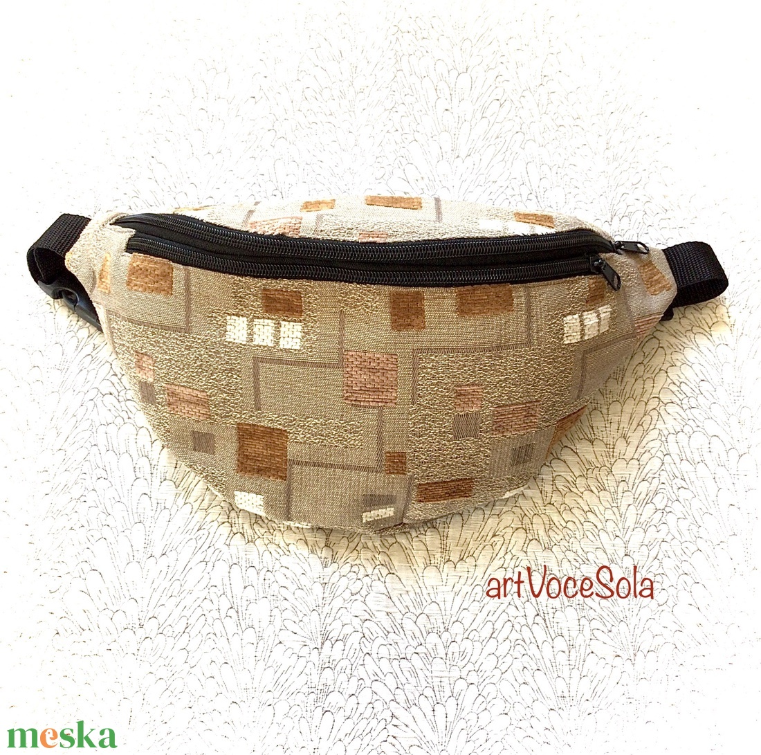 Sivatag kockái- XL nagy Övtáska - táska & tok - övtáska - Meska.hu