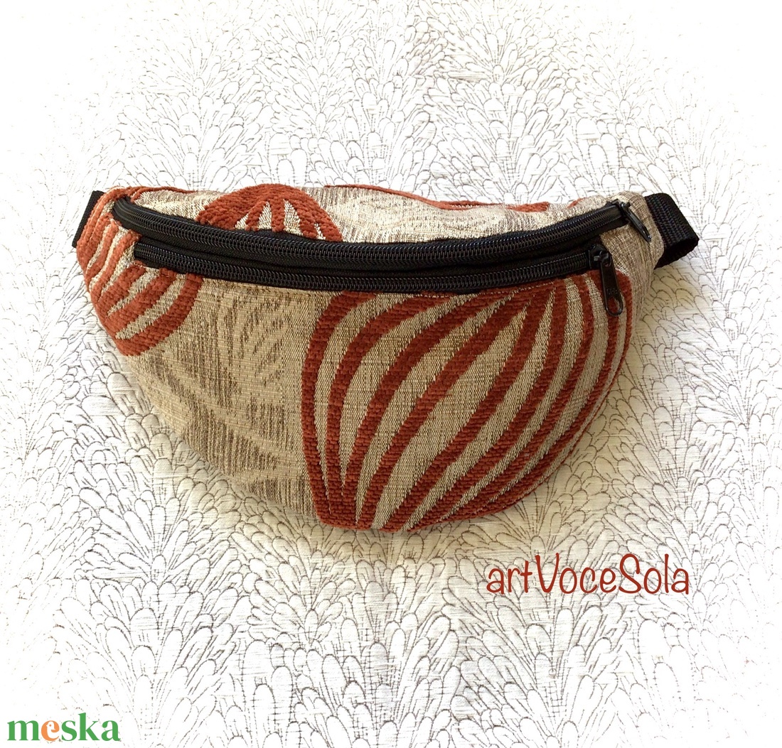 Mogyoróbokor- nagy Övtáska - táska & tok - övtáska - Meska.hu