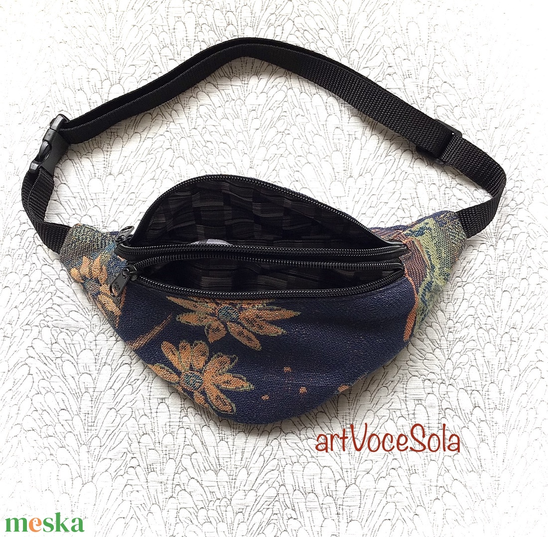 Virágtenger  - Övtáska - táska & tok - övtáska - Meska.hu