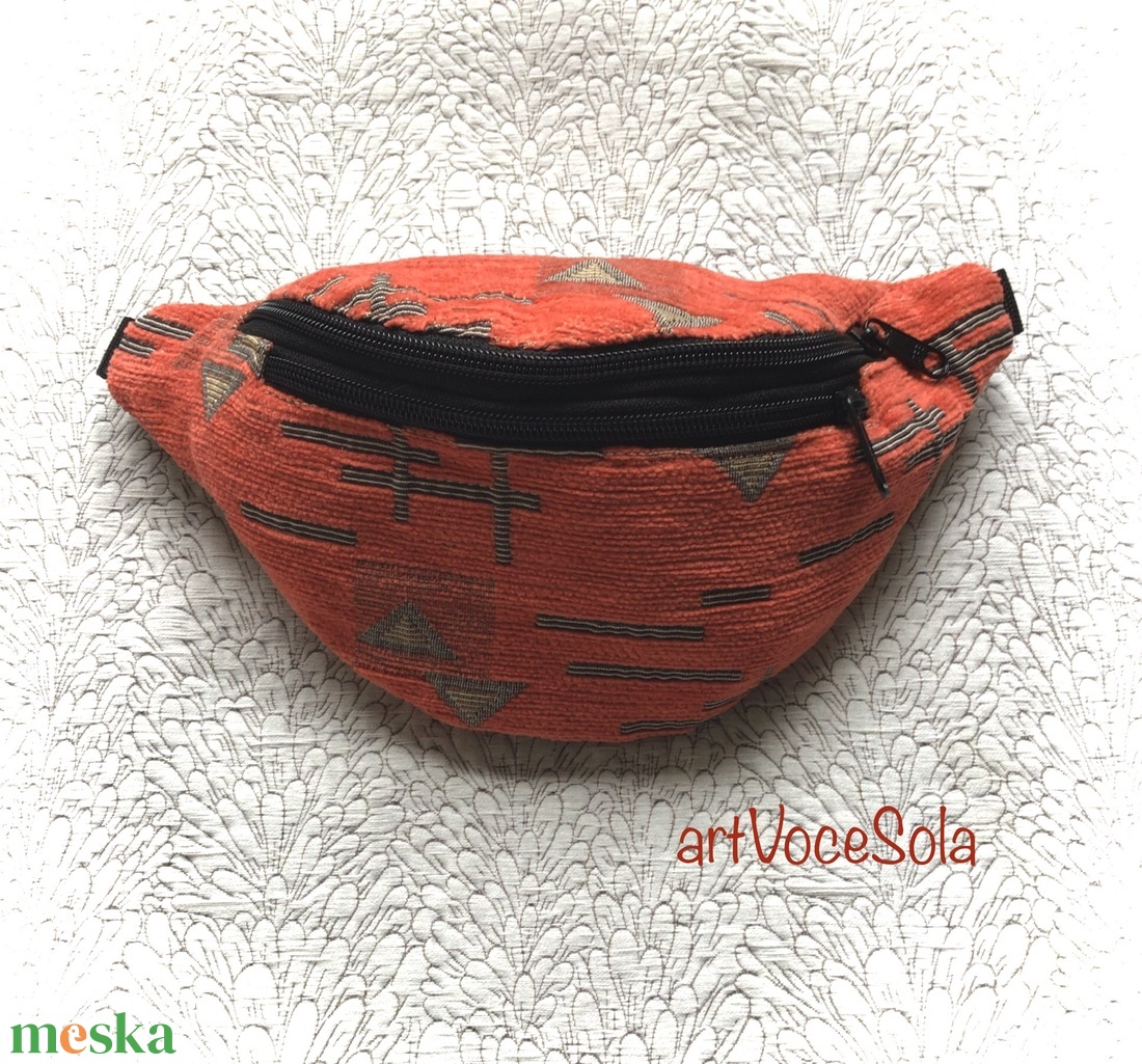 Törzsi vonalak - mintás Övtáska - táska & tok - övtáska - Meska.hu