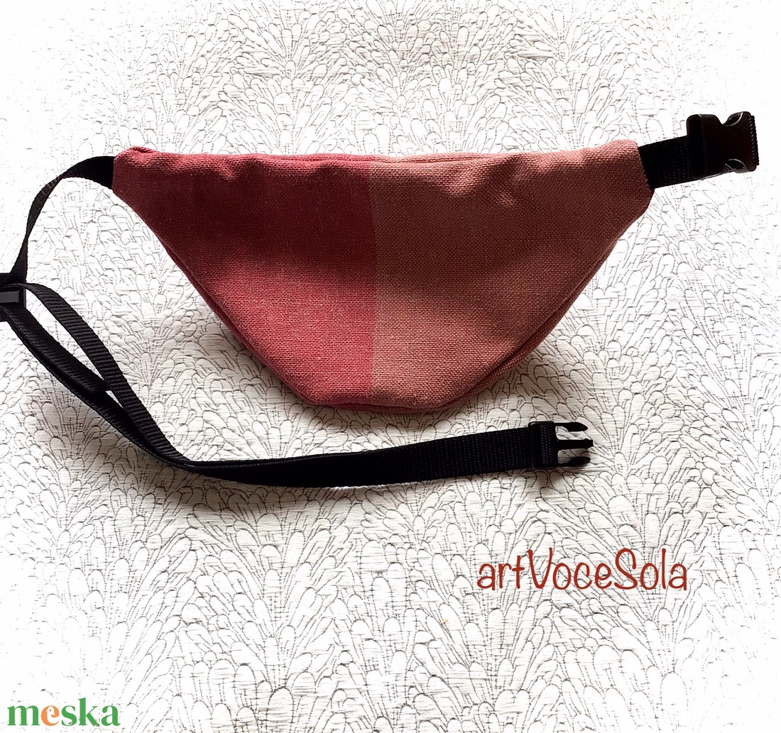 Kemping- vászon  Övtáska - táska & tok - övtáska - Meska.hu