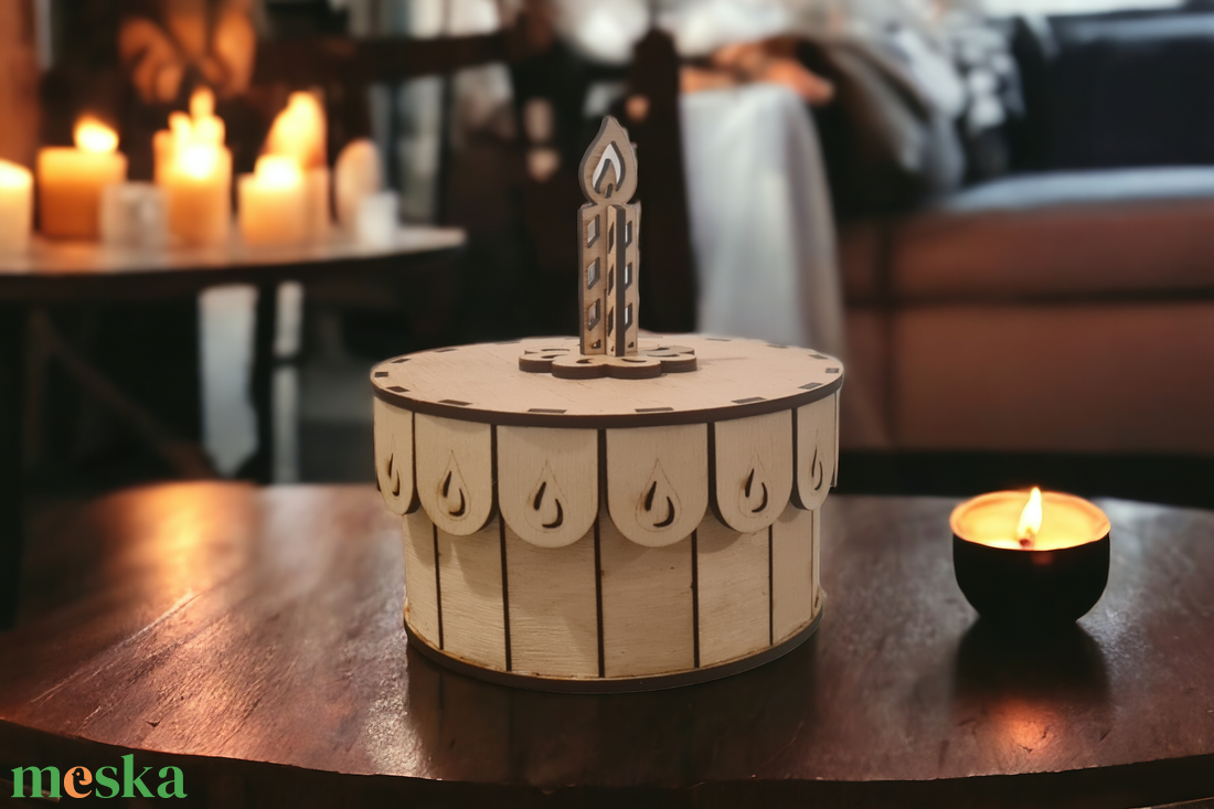 ArtWoody torta - otthon & életmód - dekoráció - asztal és polc dekoráció - díszdoboz - Meska.hu ArtWoody torta - otthon & életmód - dekoráció - asztal és polc dekoráció - díszdoboz - Meska.hu