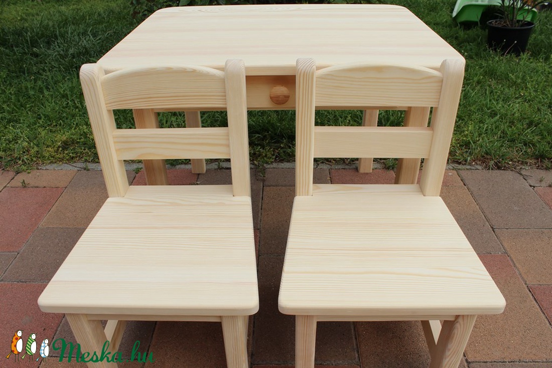 Gyerekasztal gyerekszék gyerek asztal szék pad sámli hokedli nem fiókos asztal  asztal két szék - játék & sport - Meska.hu