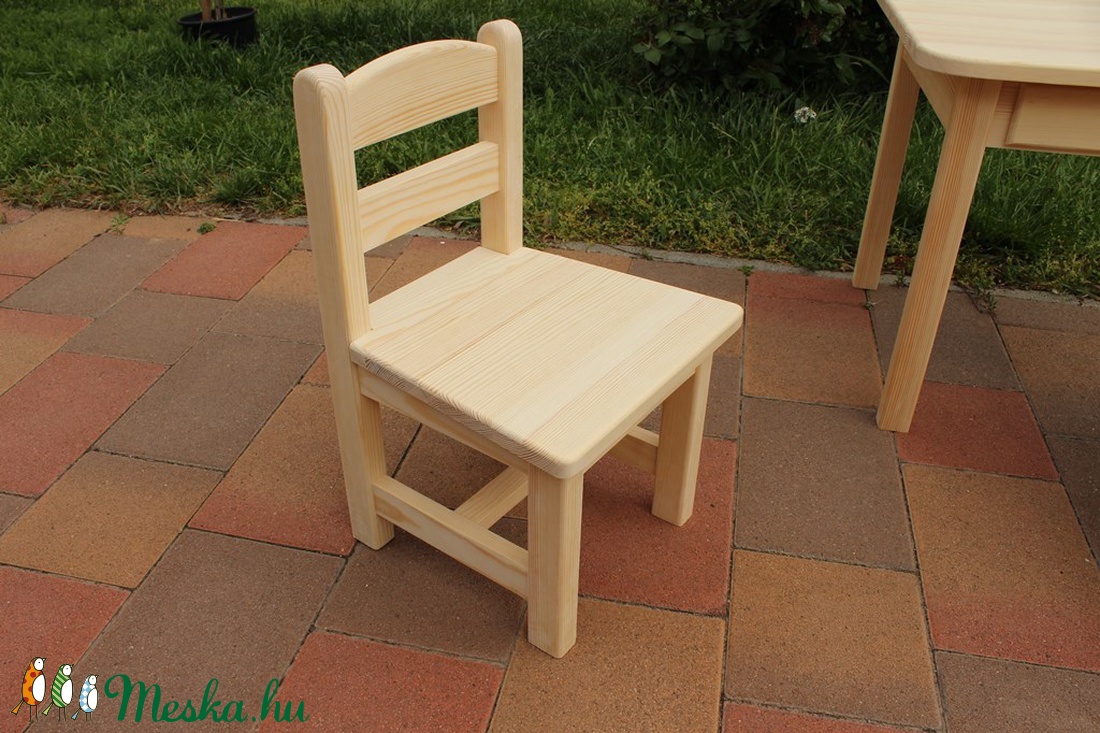 Gyerekasztal gyerekszék gyerek asztal szék pad sámli hokedli nem fiókos asztal  asztal két szék - játék & sport - Meska.hu