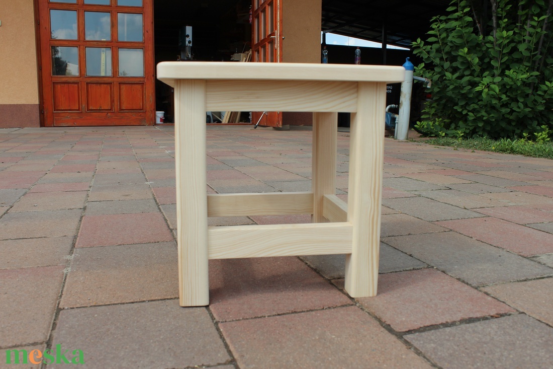 Hokedli szék gyerek szék sámli pad lóca fa bútor asztal borovi fenyő  - otthon & életmód - bútor - szék & fotel - Meska.hu