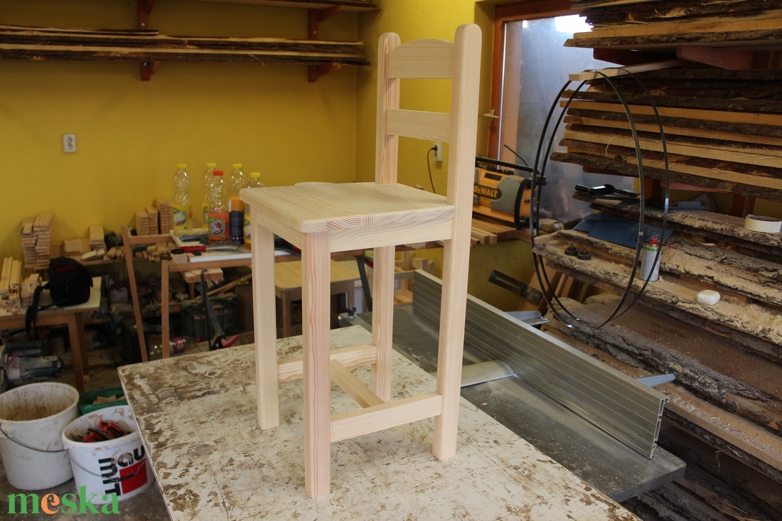 Etetőszék fa bútor Gyerekasztal gyerekszék gyerek  asztal szék sámli pad hokedli - otthon & életmód - babaszoba, gyerekszoba - babaszoba, gyerekszoba - Meska.hu