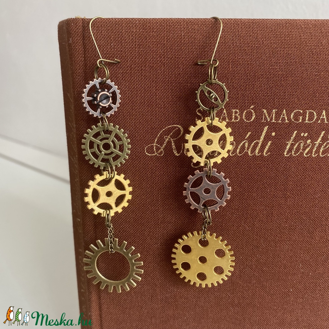 Steampunk fülbevaló, lógós - ékszer - fülbevaló - lógó fülbevaló - Meska.hu Steampunk fülbevaló, lógós - ékszer - fülbevaló - lógó fülbevaló - Meska.hu