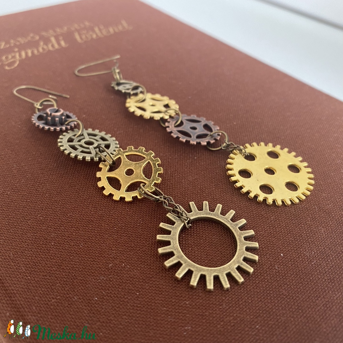 Steampunk fülbevaló, lógós - ékszer - fülbevaló - lógó fülbevaló - Meska.hu Steampunk fülbevaló, lógós - ékszer - fülbevaló - lógó fülbevaló - Meska.hu