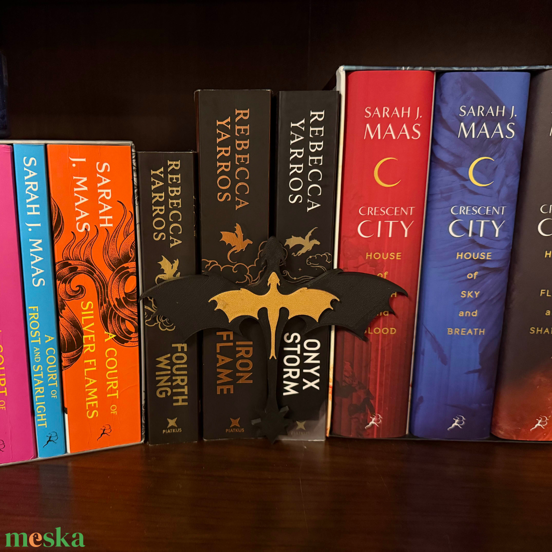 Fourth Wing Book Insert - otthon & életmód - dekoráció - dísztárgy - Meska.hu