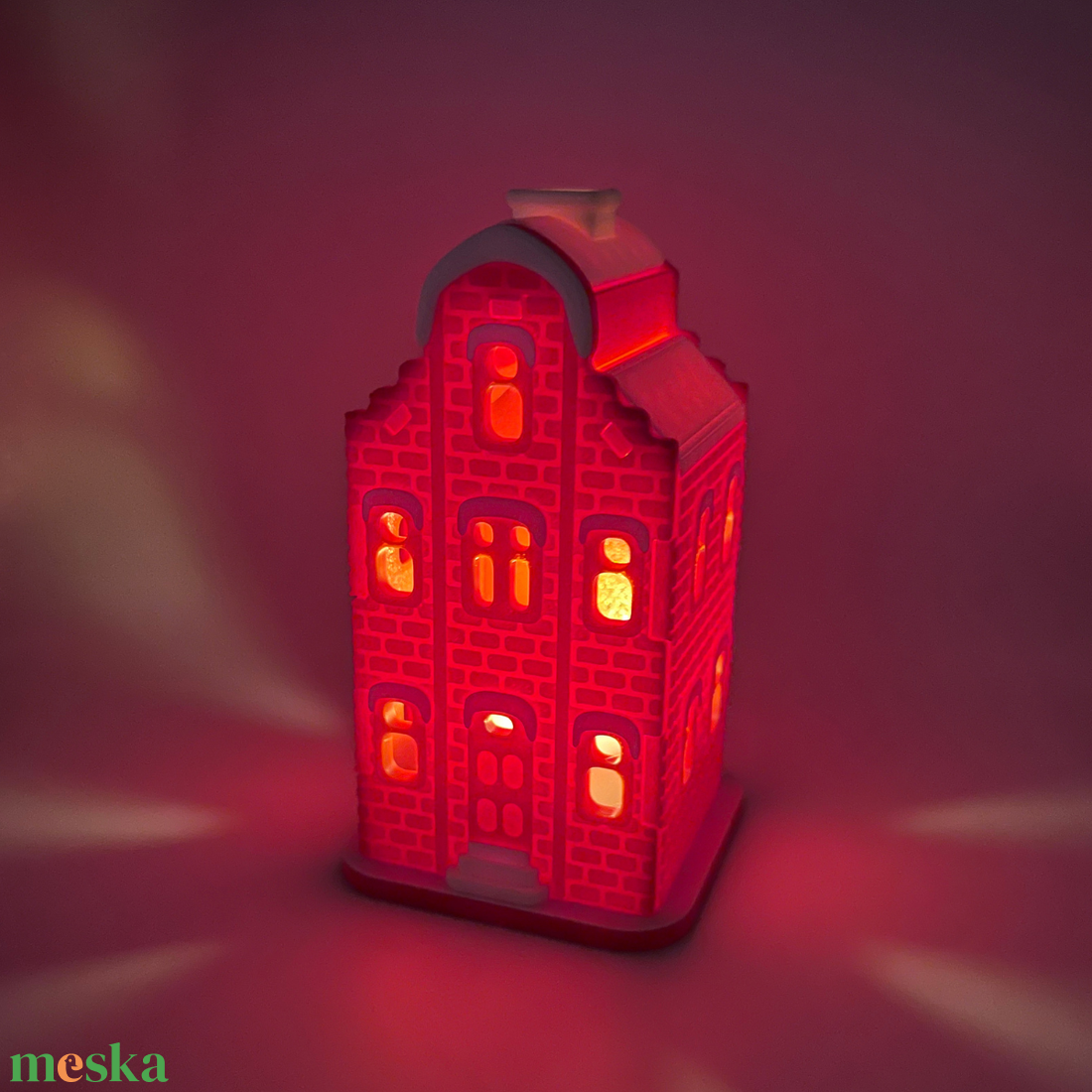 Mécsestartó házikó - otthon & életmód - dekoráció - dísztárgy - Meska.hu