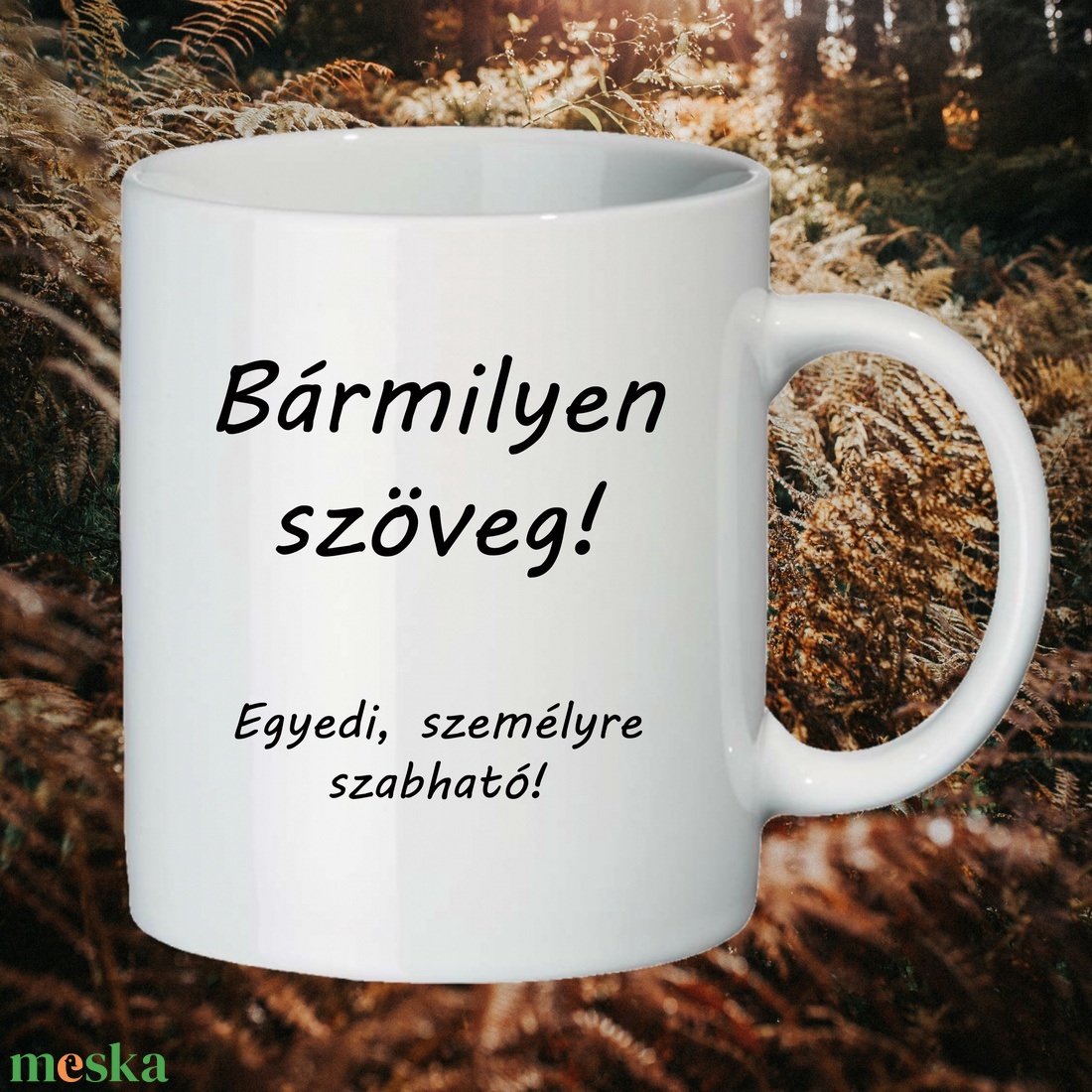 Egyedi Bögre - Saját Fényképpel, Felirattal vagy Logóval EB1 - otthon & életmód - konyhafelszerelés, tálalás - tálalás - bögre & csésze - Meska.hu