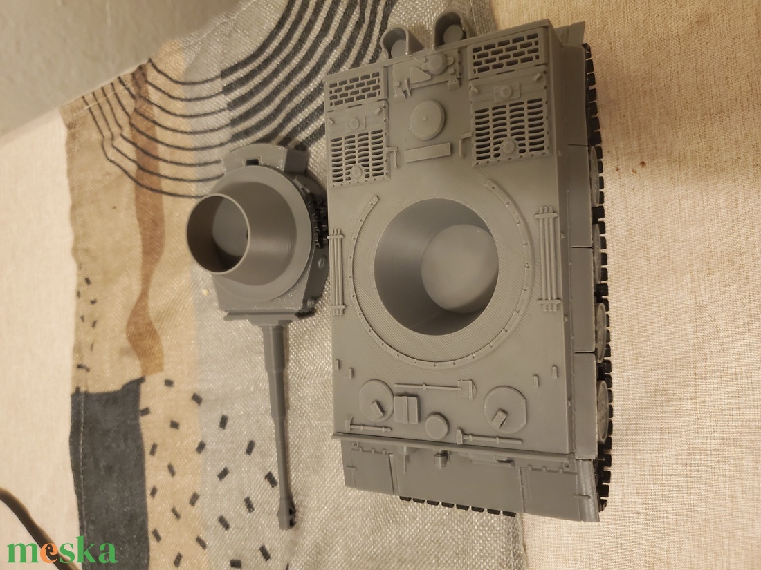 3D nyomtatott Tiger Tank - otthon & életmód - dekoráció - dísztárgy - Meska.hu