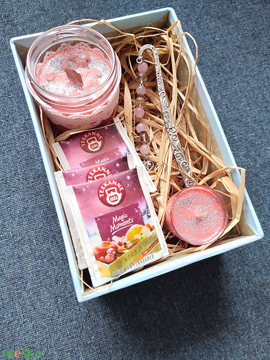Ajándék box - szójagyertya könyvjelzővel - otthon & életmód - gyertya, illat, aroma - gyertya - Meska.hu Ajándék box - szójagyertya könyvjelzővel - otthon & életmód - gyertya, illat, aroma - gyertya - Meska.hu