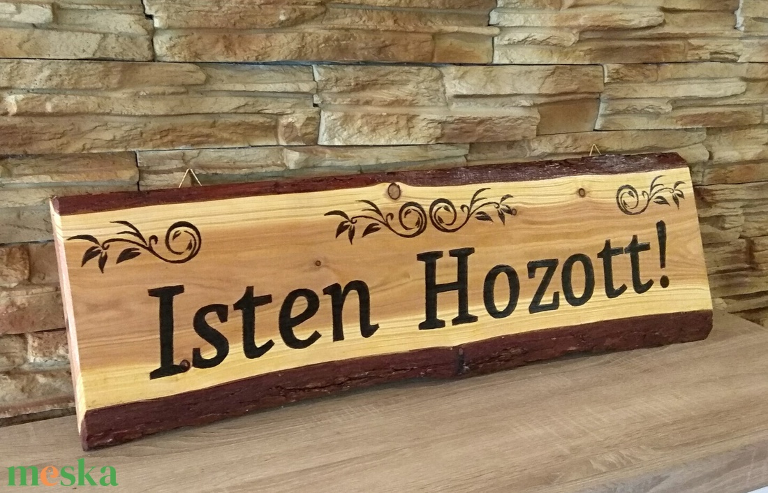 90 cm-es Isten Hozott üdvözlő tábla - otthon & életmód - ház & kert - isten hozott tábla - Meska.hu 90 cm-es Isten Hozott üdvözlő tábla - otthon & életmód - ház & kert - isten hozott tábla - Meska.hu