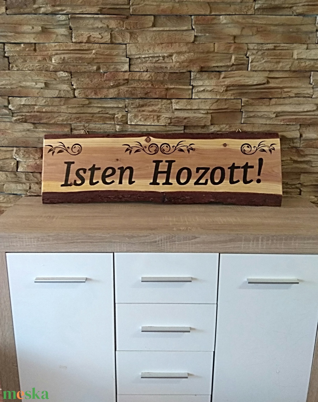 90 cm-es Isten Hozott üdvözlő tábla - otthon & életmód - ház & kert - isten hozott tábla - Meska.hu 90 cm-es Isten Hozott üdvözlő tábla - otthon & életmód - ház & kert - isten hozott tábla - Meska.hu