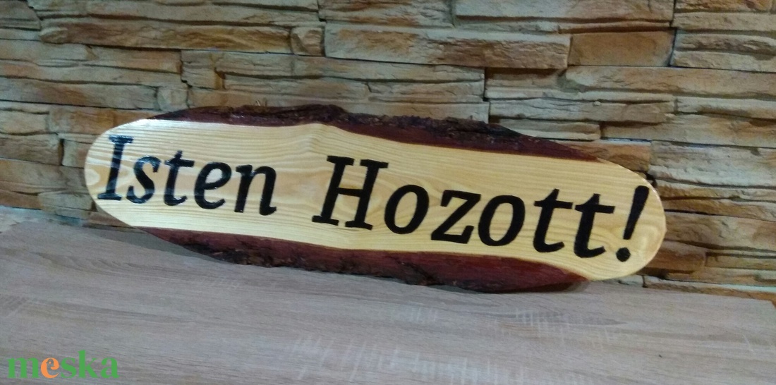 80 cm-es Isten hozott üdvözlő tábla vörösfenyőn - otthon & életmód - ház & kert - isten hozott tábla - Meska.hu 80 cm-es Isten hozott üdvözlő tábla vörösfenyőn - otthon & életmód - ház & kert - isten hozott tábla - Meska.hu