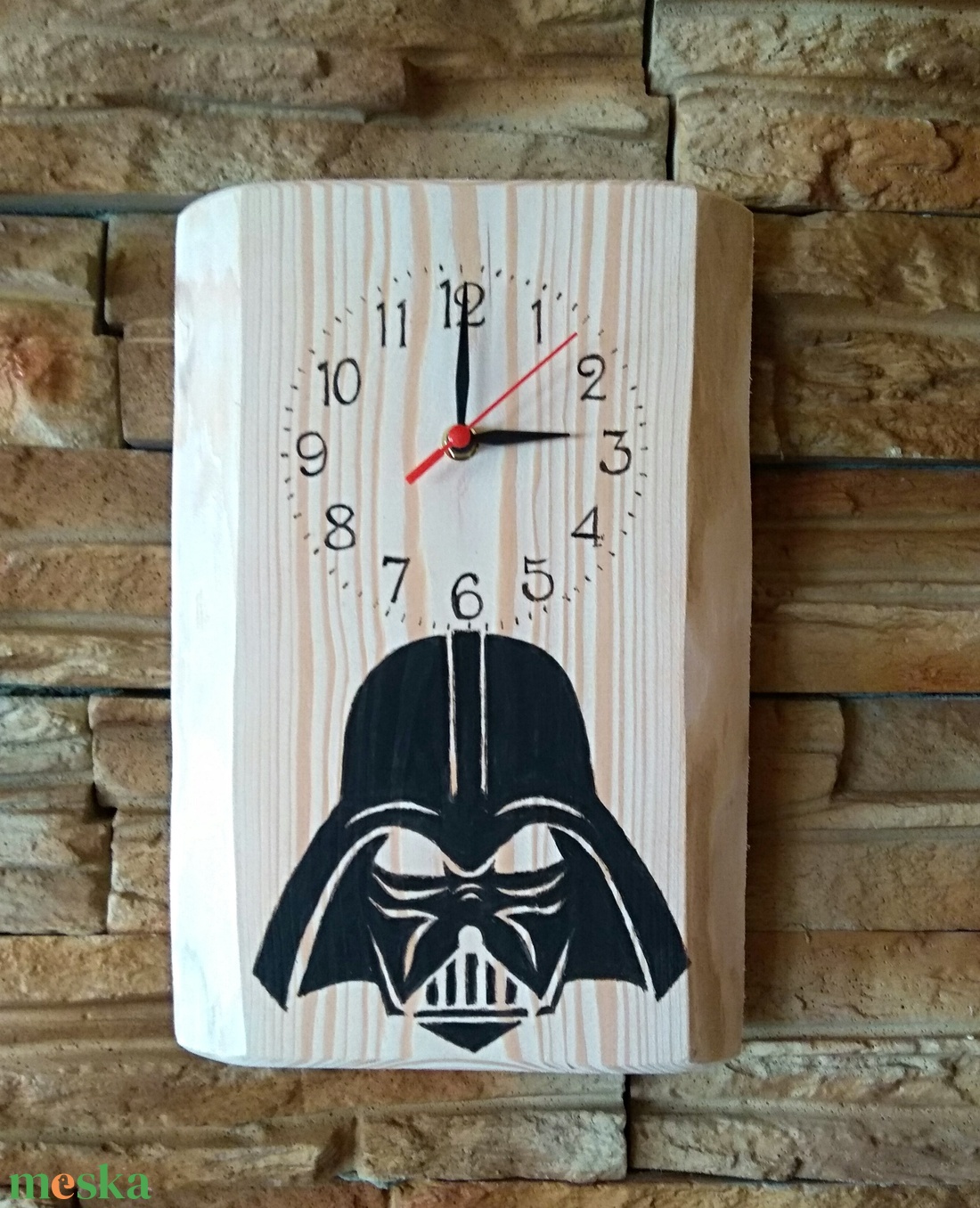 Darth Vader kézműves falióra - otthon & életmód - dekoráció - fali és függő dekoráció - falióra & óra - Meska.hu Darth Vader kézműves falióra - otthon & életmód - dekoráció - fali és függő dekoráció - falióra & óra - Meska.hu