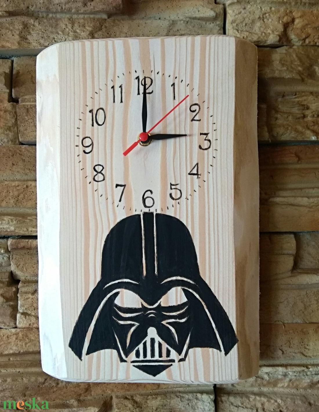 Darth Vader kézműves falióra - otthon & életmód - dekoráció - fali és függő dekoráció - falióra & óra - Meska.hu Darth Vader kézműves falióra - otthon & életmód - dekoráció - fali és függő dekoráció - falióra & óra - Meska.hu