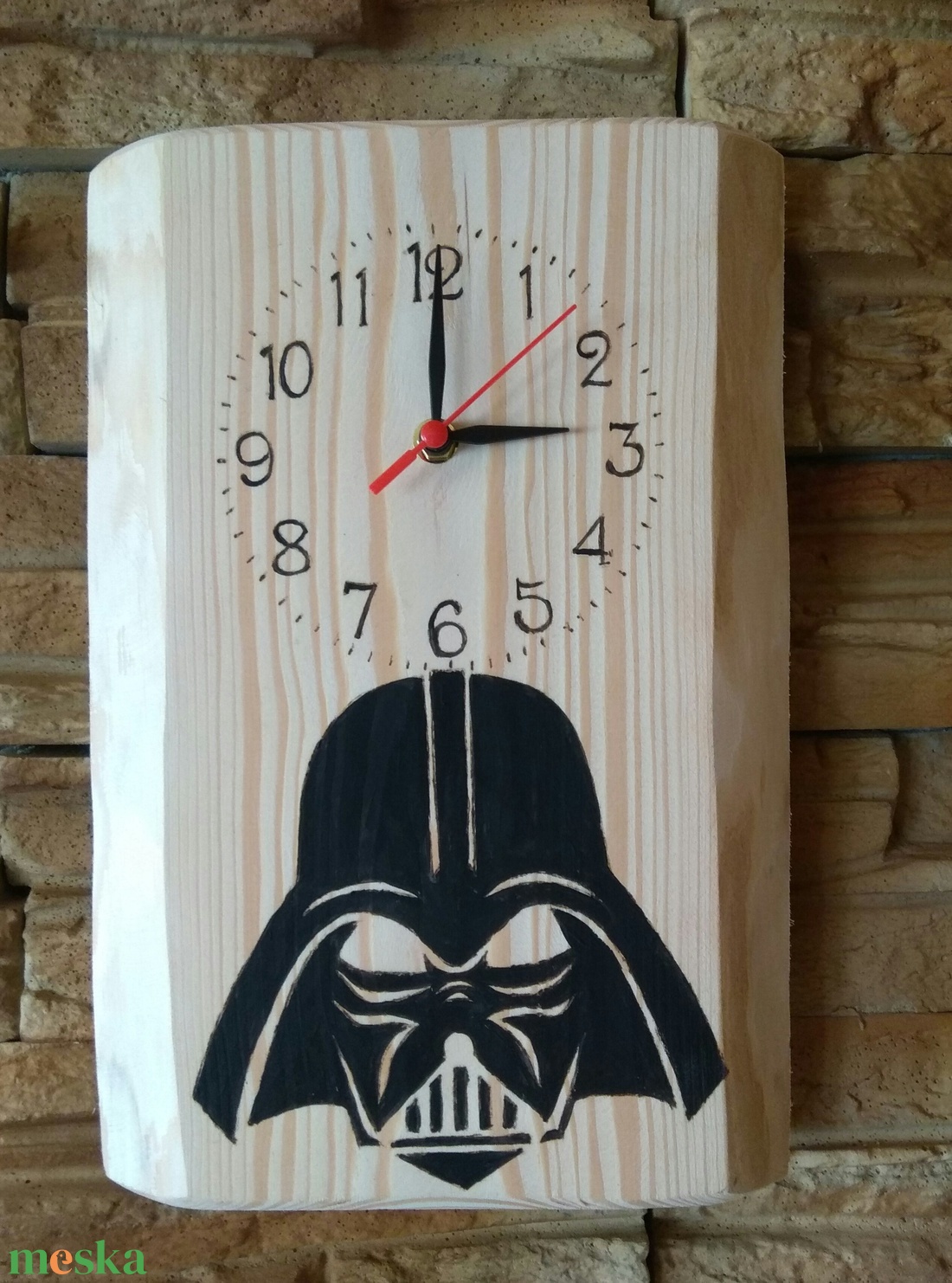 Darth Vader kézműves falióra - otthon & életmód - dekoráció - fali és függő dekoráció - falióra & óra - Meska.hu Darth Vader kézműves falióra - otthon & életmód - dekoráció - fali és függő dekoráció - falióra & óra - Meska.hu