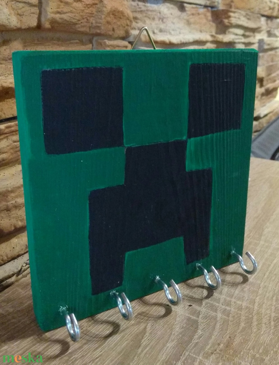 Minecraft fali akasztós tároló - otthon & életmód - tárolás & rendszerezés - fali tároló - Meska.hu Minecraft fali akasztós tároló - otthon & életmód - tárolás & rendszerezés - fali tároló - Meska.hu