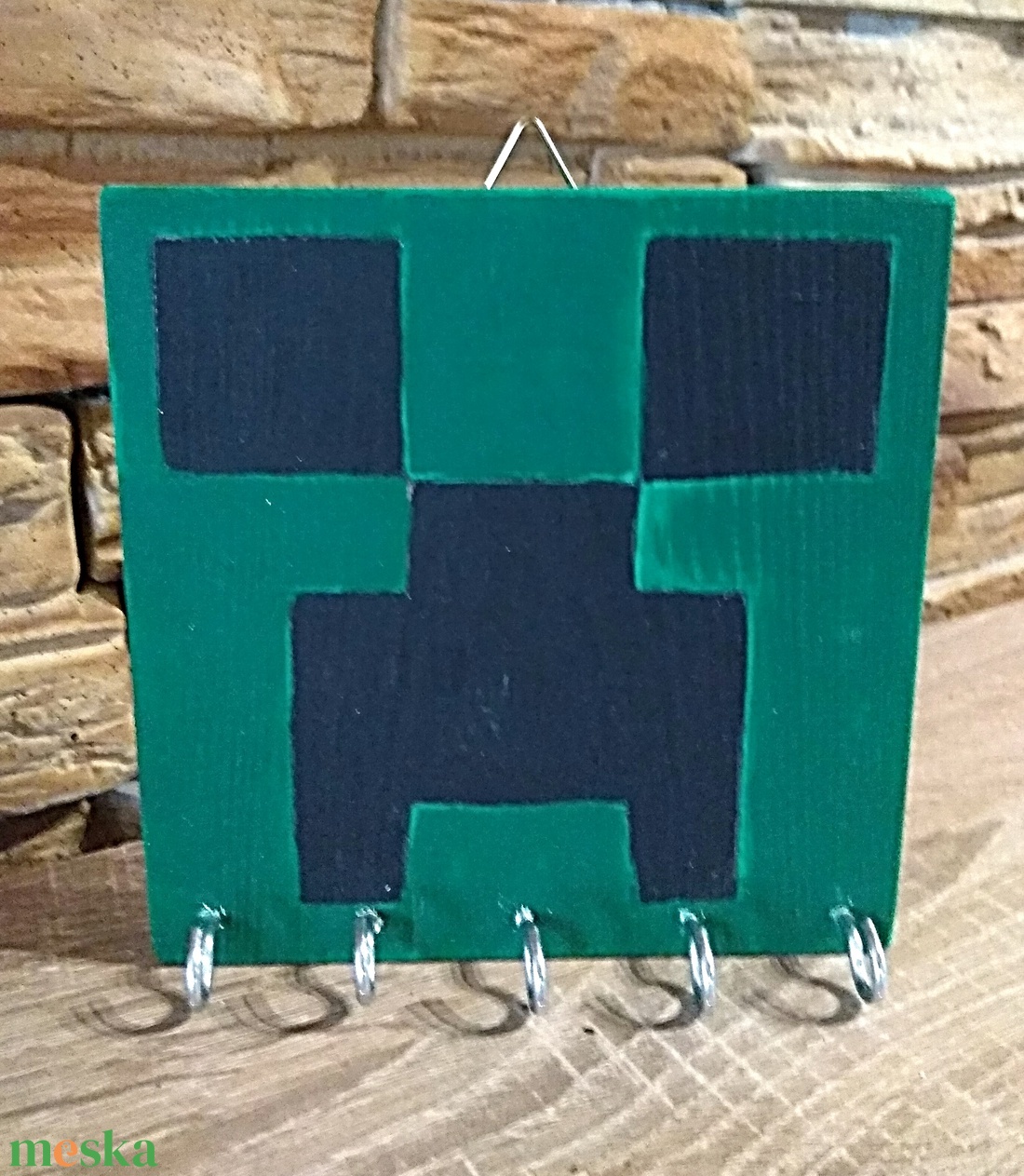 Minecraft fali akasztós tároló - otthon & életmód - tárolás & rendszerezés - fali tároló - Meska.hu Minecraft fali akasztós tároló - otthon & életmód - tárolás & rendszerezés - fali tároló - Meska.hu