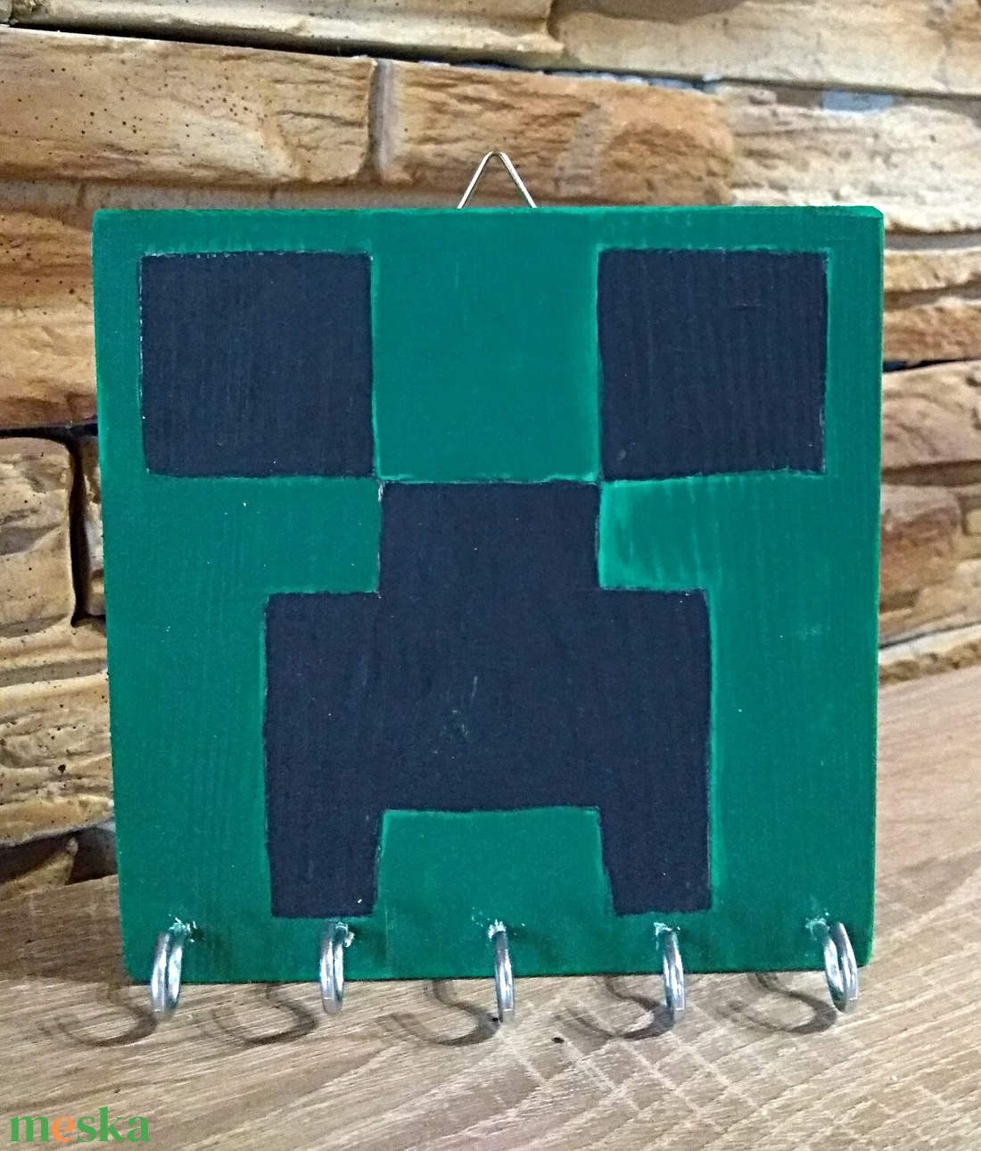Minecraft fali akasztós tároló - otthon & életmód - tárolás & rendszerezés - fali tároló - Meska.hu Minecraft fali akasztós tároló - otthon & életmód - tárolás & rendszerezés - fali tároló - Meska.hu
