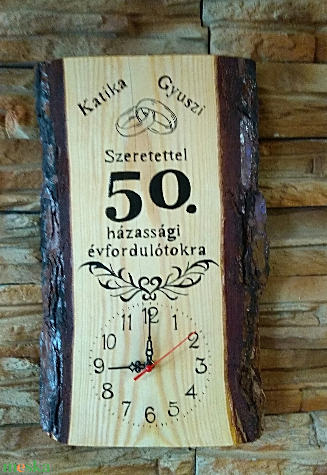 Falióra házassági évfordulóra nevekkel - otthon & életmód - dekoráció - fali és függő dekoráció - falióra & óra - Meska.hu Falióra házassági évfordulóra nevekkel - otthon & életmód - dekoráció - fali és függő dekoráció - falióra & óra - Meska.hu