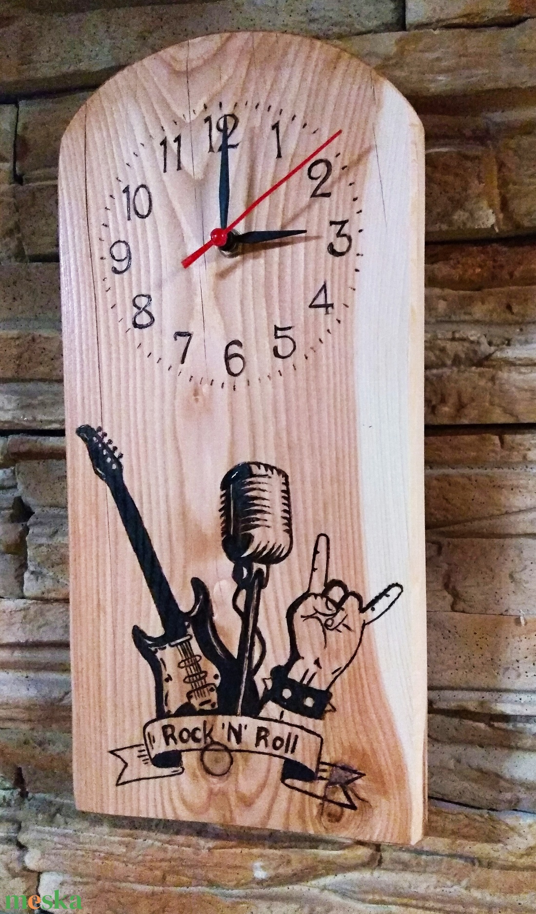 Rock N Roll falióra - otthon & életmód - dekoráció - fali és függő dekoráció - falióra & óra - Meska.hu Rock N Roll falióra - otthon & életmód - dekoráció - fali és függő dekoráció - falióra & óra - Meska.hu