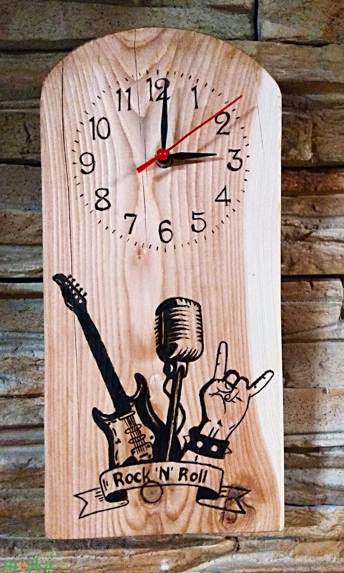 Rock N Roll falióra - otthon & életmód - dekoráció - fali és függő dekoráció - falióra & óra - Meska.hu Rock N Roll falióra - otthon & életmód - dekoráció - fali és függő dekoráció - falióra & óra - Meska.hu