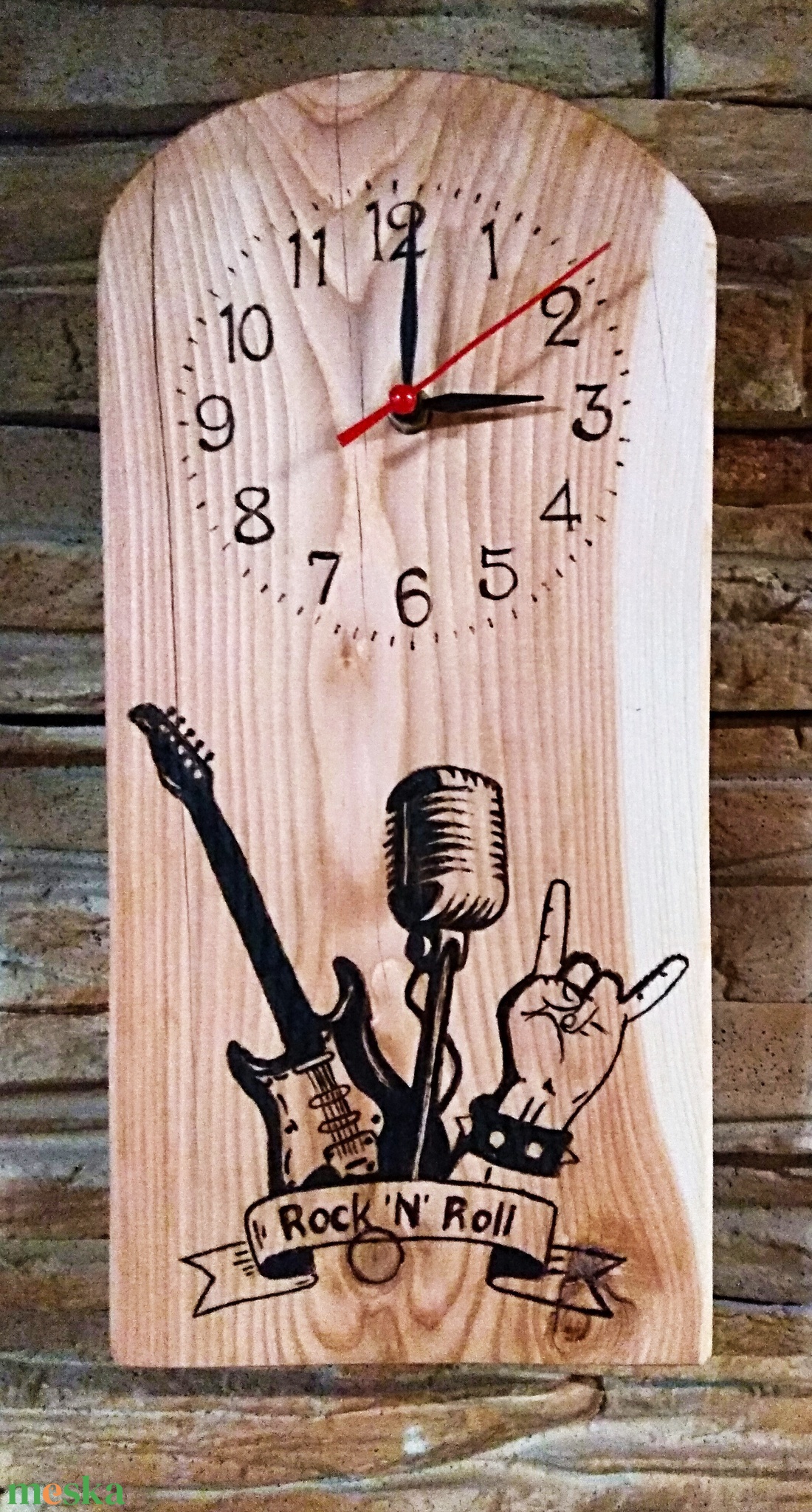 Rock N Roll falióra - otthon & életmód - dekoráció - fali és függő dekoráció - falióra & óra - Meska.hu Rock N Roll falióra - otthon & életmód - dekoráció - fali és függő dekoráció - falióra & óra - Meska.hu