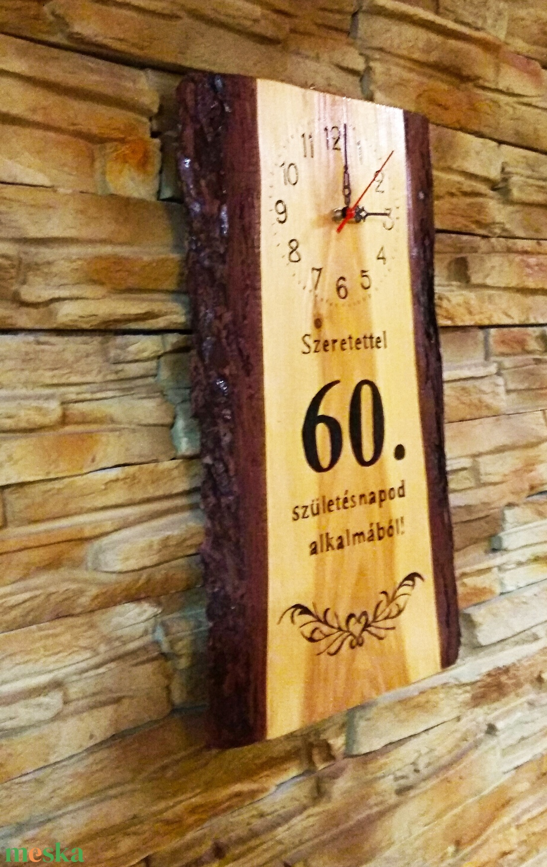Születésnapi falióra  - otthon & életmód - dekoráció - fali és függő dekoráció - falióra & óra - Meska.hu