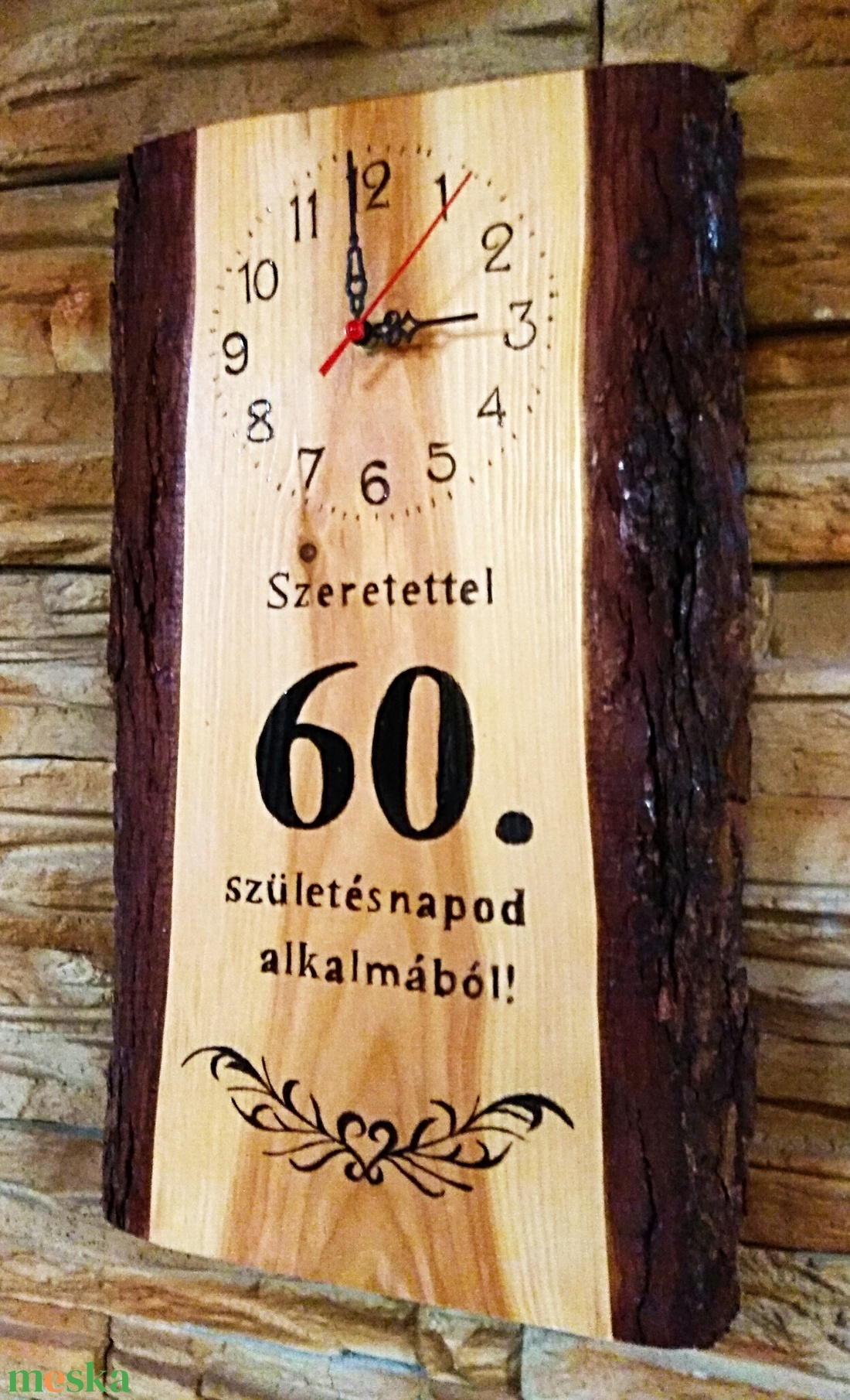 Születésnapi falióra  - otthon & életmód - dekoráció - fali és függő dekoráció - falióra & óra - Meska.hu