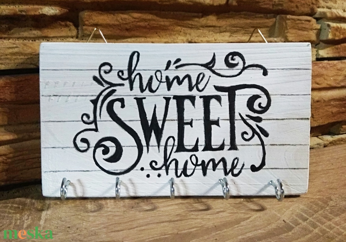 Sweet home vintage stílusú fali kulcstartó - otthon & életmód - dekoráció - fali és függő dekoráció - fali kulcstartó - Meska.hu Sweet home vintage stílusú fali kulcstartó - otthon & életmód - dekoráció - fali és függő dekoráció - fali kulcstartó - Meska.hu