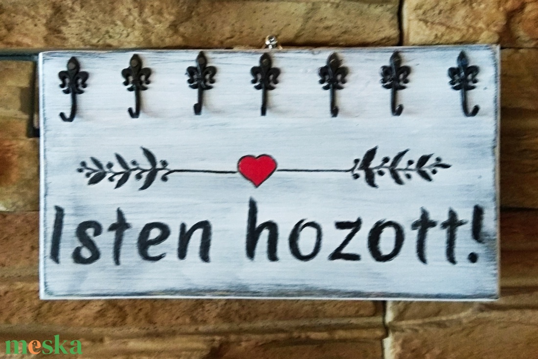 Isten hozott fali kulcstartó vintage stílusban. - otthon & életmód - dekoráció - fali és függő dekoráció - fali kulcstartó - Meska.hu Isten hozott fali kulcstartó vintage stílusban. - otthon & életmód - dekoráció - fali és függő dekoráció - fali kulcstartó - Meska.hu