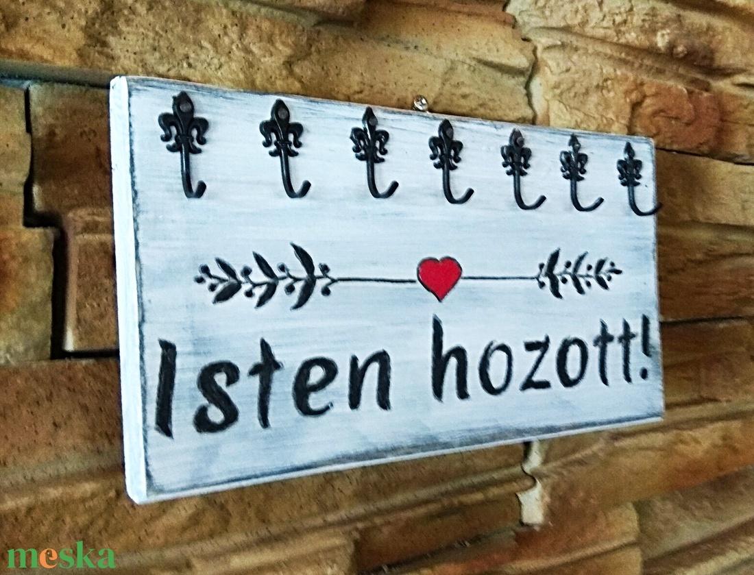 Isten hozott fali kulcstartó vintage stílusban. - otthon & életmód - dekoráció - fali és függő dekoráció - fali kulcstartó - Meska.hu Isten hozott fali kulcstartó vintage stílusban. - otthon & életmód - dekoráció - fali és függő dekoráció - fali kulcstartó - Meska.hu