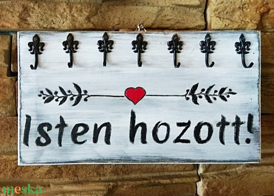Isten hozott fali kulcstartó vintage stílusban. - otthon & életmód - dekoráció - fali és függő dekoráció - fali kulcstartó - Meska.hu Isten hozott fali kulcstartó vintage stílusban. - otthon & életmód - dekoráció - fali és függő dekoráció - fali kulcstartó - Meska.hu
