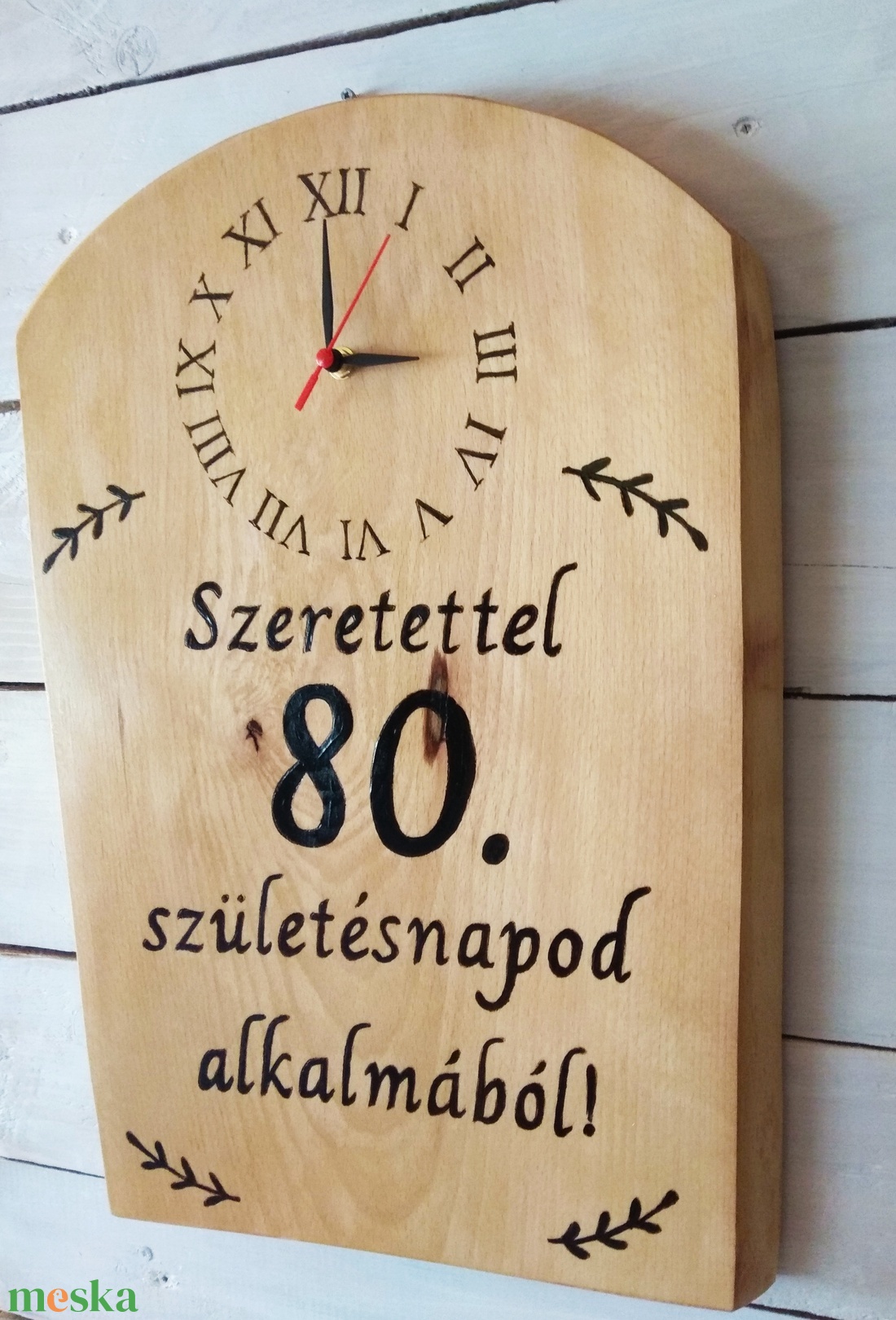 Hatalmas bükk falióra 80.születésnap alkalmából - otthon & életmód - dekoráció - fali és függő dekoráció - falióra & óra - Meska.hu Hatalmas bükk falióra 80.születésnap alkalmából - otthon & életmód - dekoráció - fali és függő dekoráció - falióra & óra - Meska.hu