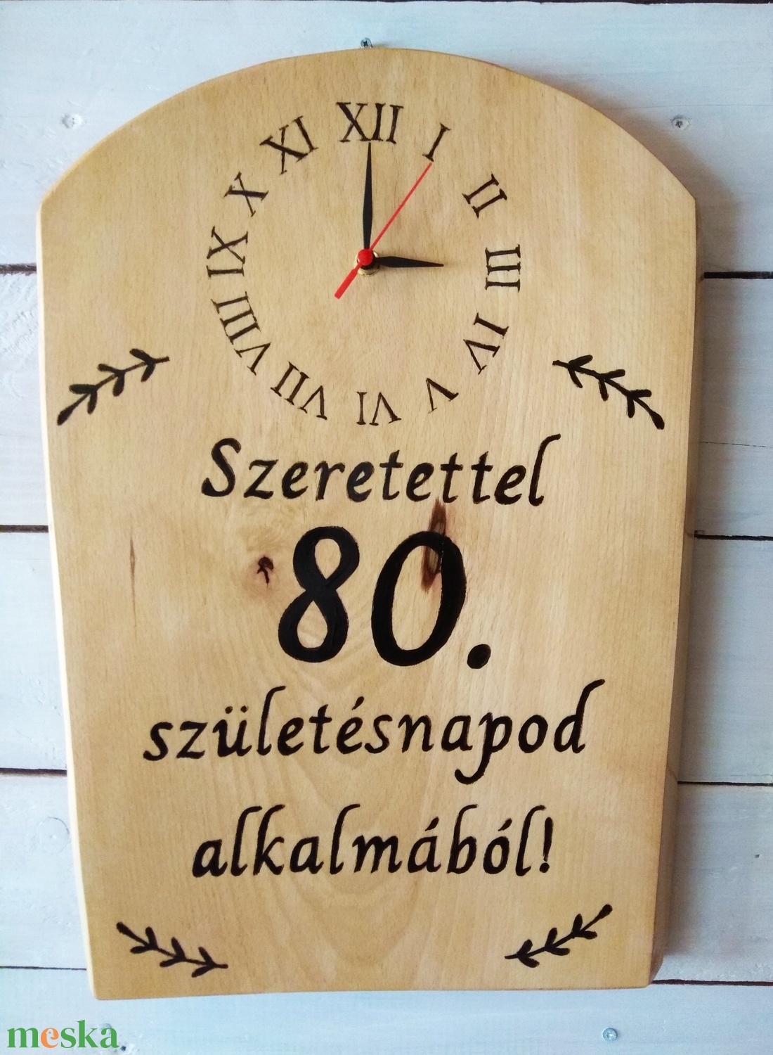 Hatalmas bükk falióra 80.születésnap alkalmából - otthon & életmód - dekoráció - fali és függő dekoráció - falióra & óra - Meska.hu Hatalmas bükk falióra 80.születésnap alkalmából - otthon & életmód - dekoráció - fali és függő dekoráció - falióra & óra - Meska.hu