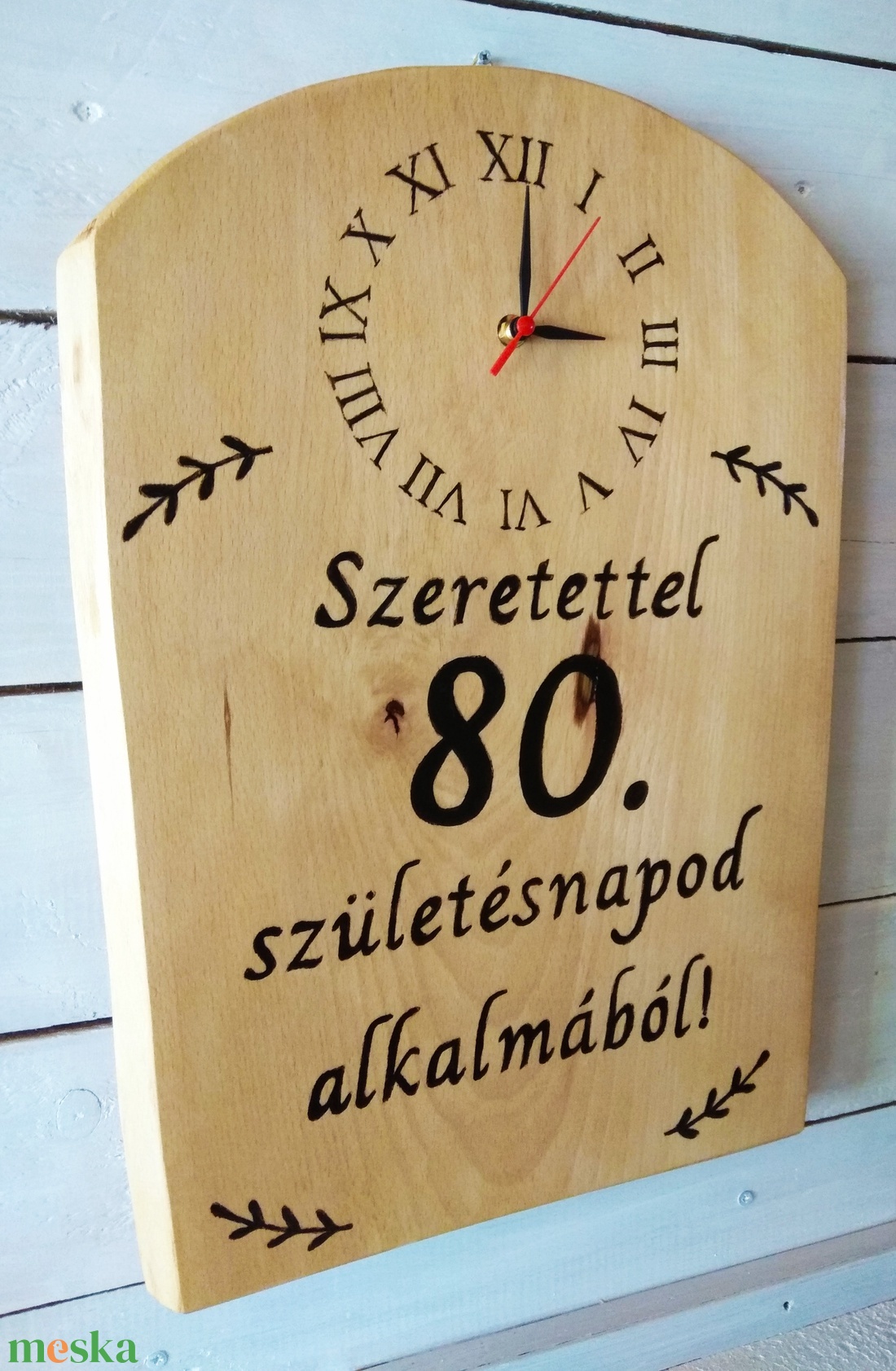 Hatalmas bükk falióra 80.születésnap alkalmából - otthon & életmód - dekoráció - fali és függő dekoráció - falióra & óra - Meska.hu Hatalmas bükk falióra 80.születésnap alkalmából - otthon & életmód - dekoráció - fali és függő dekoráció - falióra & óra - Meska.hu