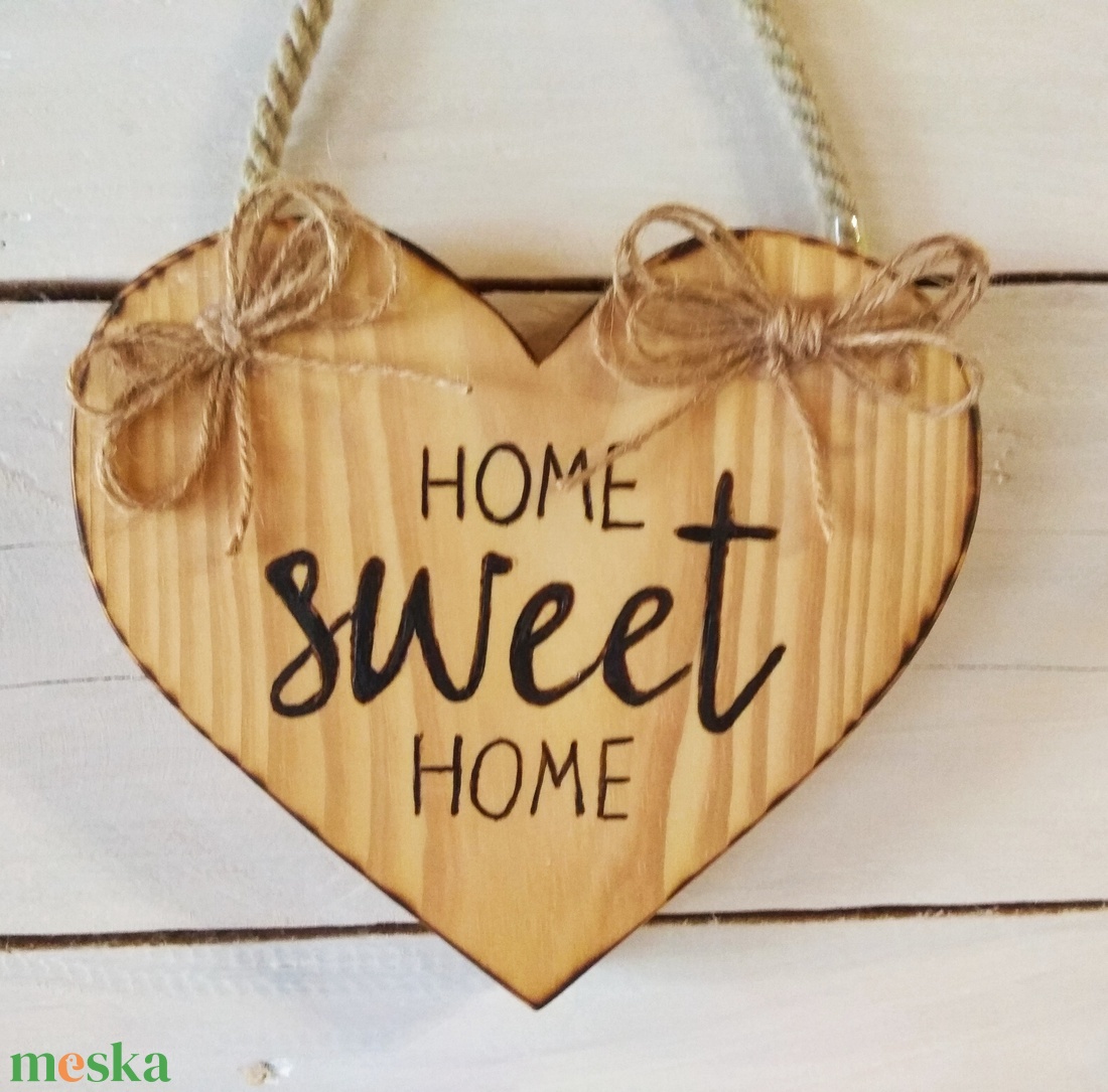 Home sweet home szív formájú fatábla - otthon & életmód - ház & kert - isten hozott tábla - Meska.hu Home sweet home szív formájú fatábla - otthon & életmód - ház & kert - isten hozott tábla - Meska.hu