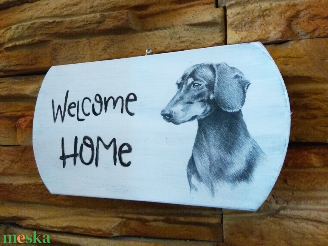 Tacsis üdvözlő tábla Welcome home felirattal - otthon & életmód - ház & kert - isten hozott tábla - Meska.hu Tacsis üdvözlő tábla Welcome home felirattal - otthon & életmód - ház & kert - isten hozott tábla - Meska.hu