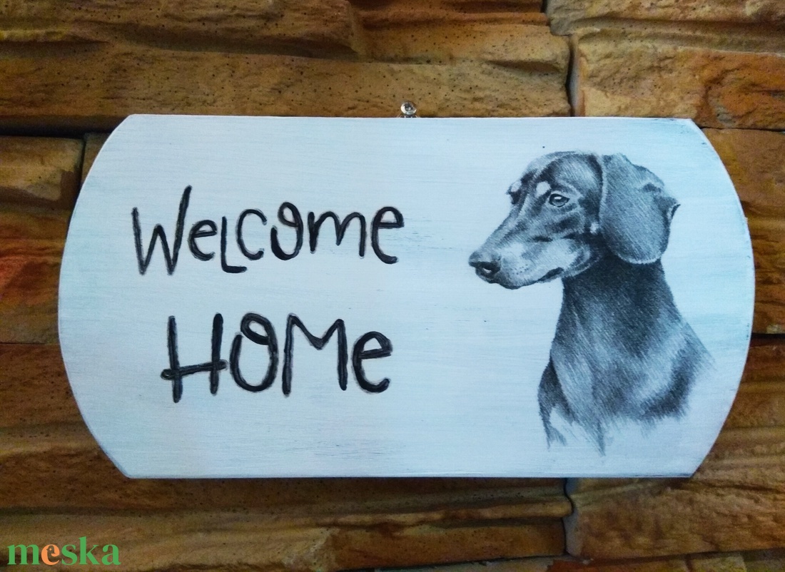 Tacsis üdvözlő tábla Welcome home felirattal - otthon & életmód - ház & kert - isten hozott tábla - Meska.hu Tacsis üdvözlő tábla Welcome home felirattal - otthon & életmód - ház & kert - isten hozott tábla - Meska.hu