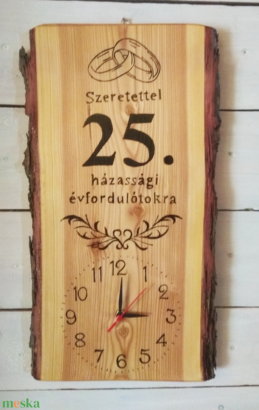 Fa ajándék szett házassági évforduló alkalmából - otthon & életmód - dekoráció - fali és függő dekoráció - falióra & óra - Meska.hu Fa ajándék szett házassági évforduló alkalmából - otthon & életmód - dekoráció - fali és függő dekoráció - falióra & óra - Meska.hu