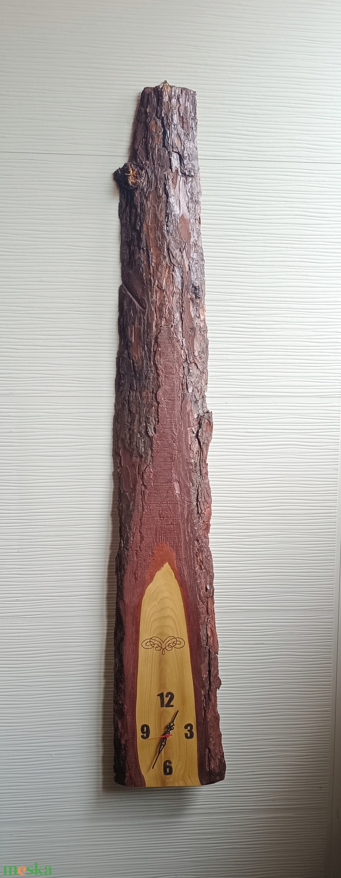 120 cm hosszú vörösfenyő falióra - otthon & életmód - dekoráció - fali és függő dekoráció - falióra & óra - Meska.hu 120 cm hosszú vörösfenyő falióra - otthon & életmód - dekoráció - fali és függő dekoráció - falióra & óra - Meska.hu