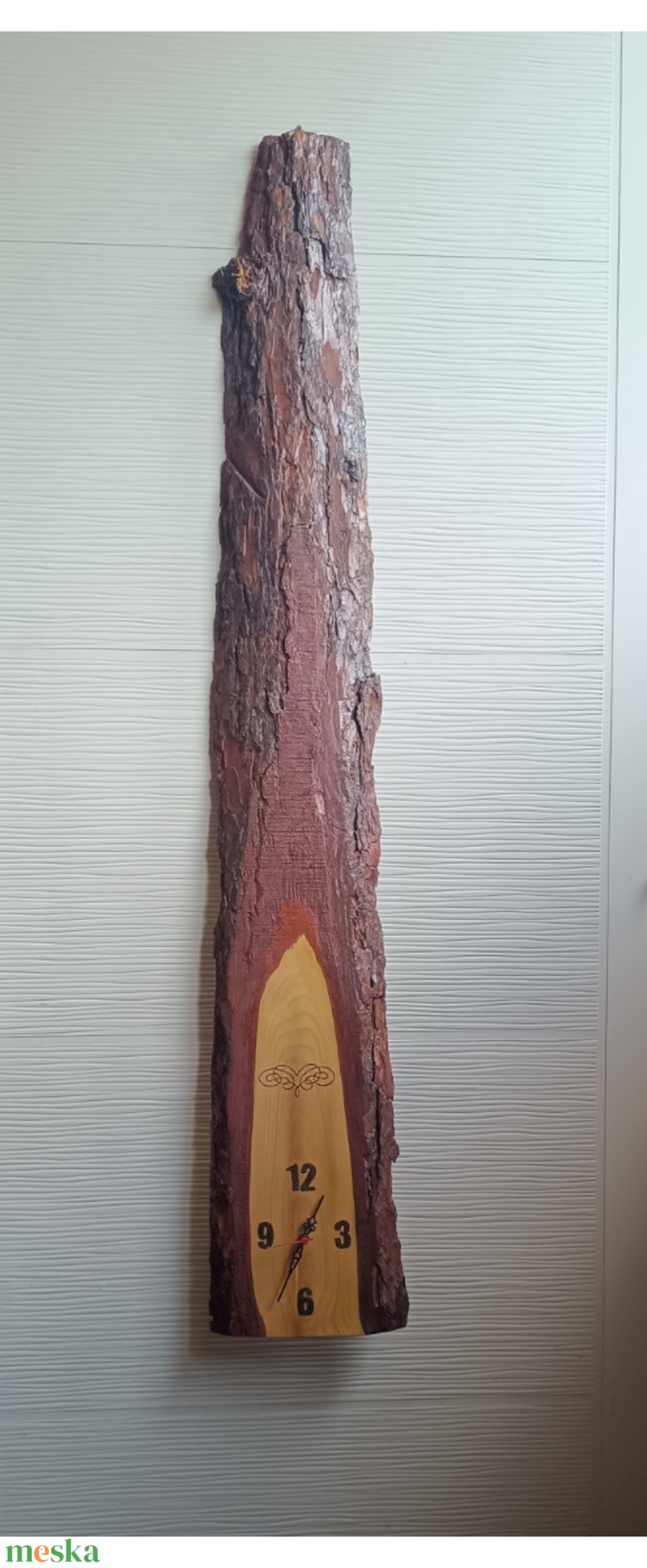120 cm hosszú vörösfenyő falióra - otthon & életmód - dekoráció - fali és függő dekoráció - falióra & óra - Meska.hu 120 cm hosszú vörösfenyő falióra - otthon & életmód - dekoráció - fali és függő dekoráció - falióra & óra - Meska.hu