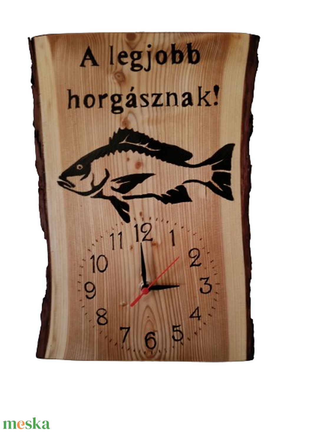 Falióra a legjobb horgásznak - otthon & életmód - dekoráció - fali és függő dekoráció - falióra & óra - Meska.hu Falióra a legjobb horgásznak - otthon & életmód - dekoráció - fali és függő dekoráció - falióra & óra - Meska.hu