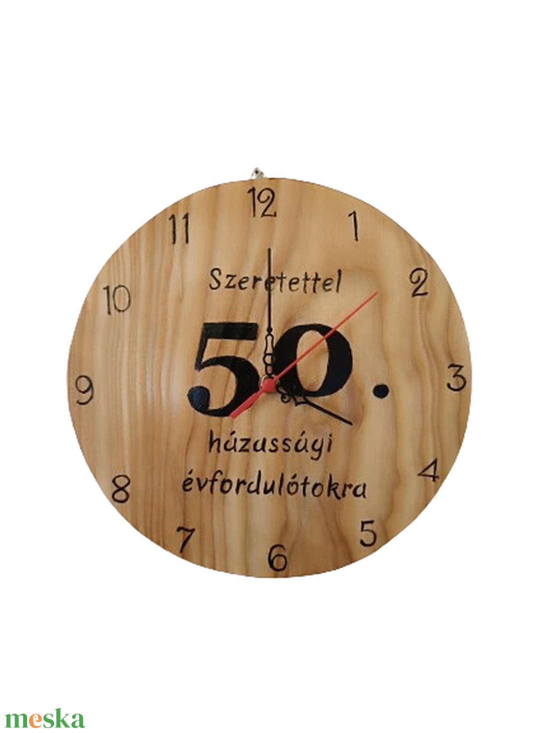 Fából készült falióra 50 házassági évforduló alkalmából - otthon & életmód - dekoráció - fali és függő dekoráció - falióra & óra - Meska.hu Fából készült falióra 50 házassági évforduló alkalmából - otthon & életmód - dekoráció - fali és függő dekoráció - falióra & óra - Meska.hu