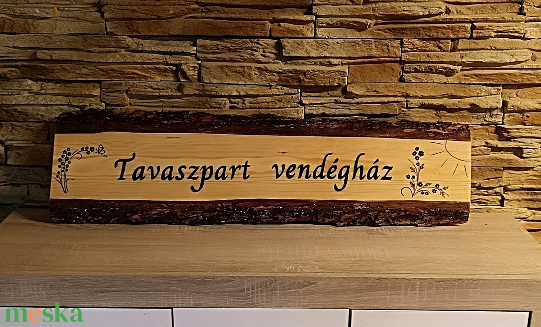 Egyedi cégtábla készítését vállalom  - otthon & életmód - ház & kert - névtábla - Meska.hu