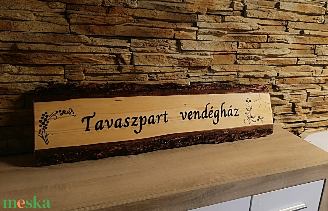 Egyedi cégtábla készítését vállalom  - otthon & életmód - ház & kert - névtábla - Meska.hu